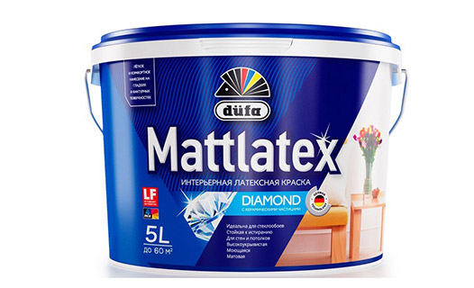 00099 Краска латексная моющаяся düfa MATTLATEX 2,5л 